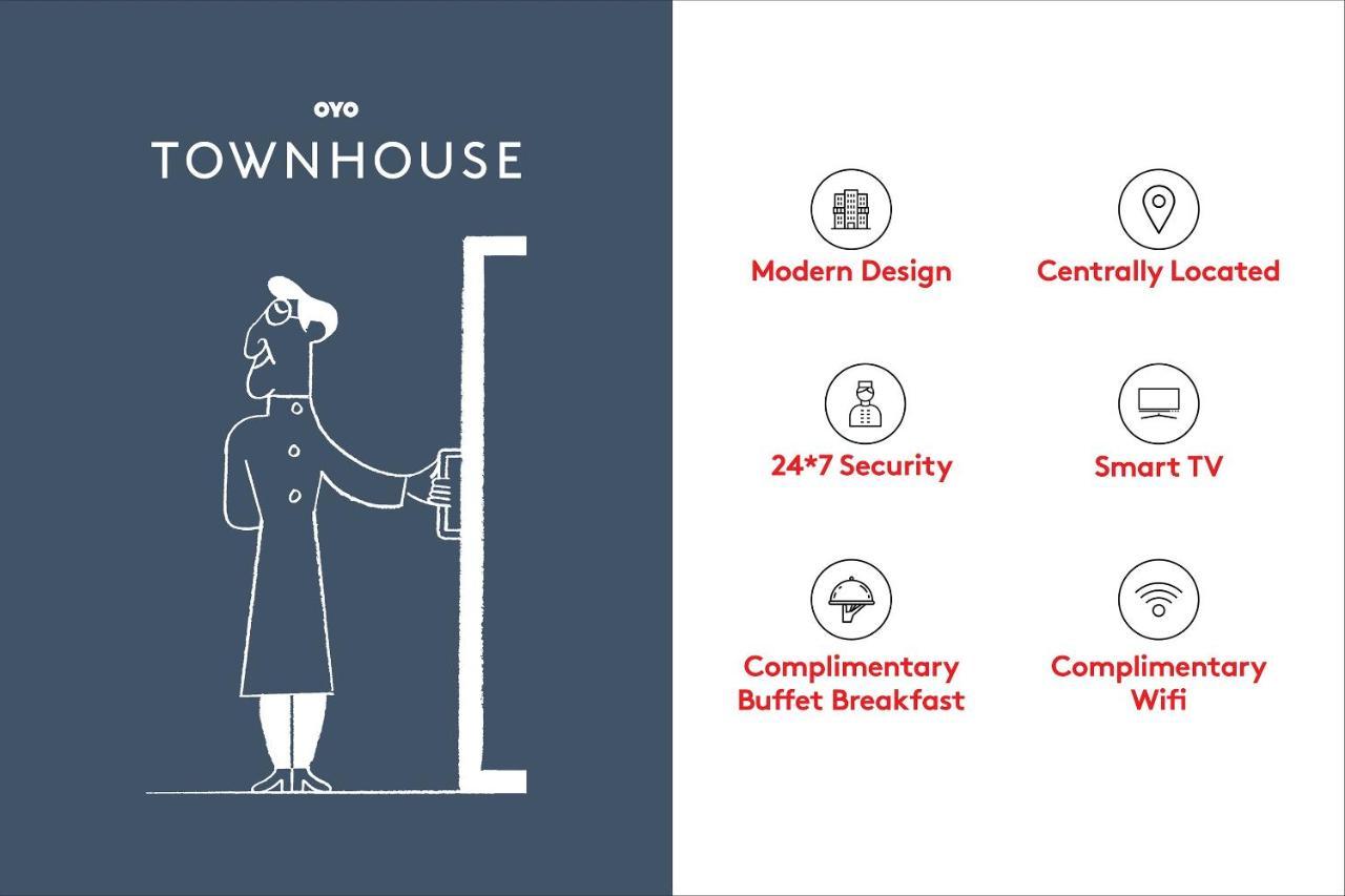 Townhouse 450 Dwarka Hotell Delhi  Exteriör bild